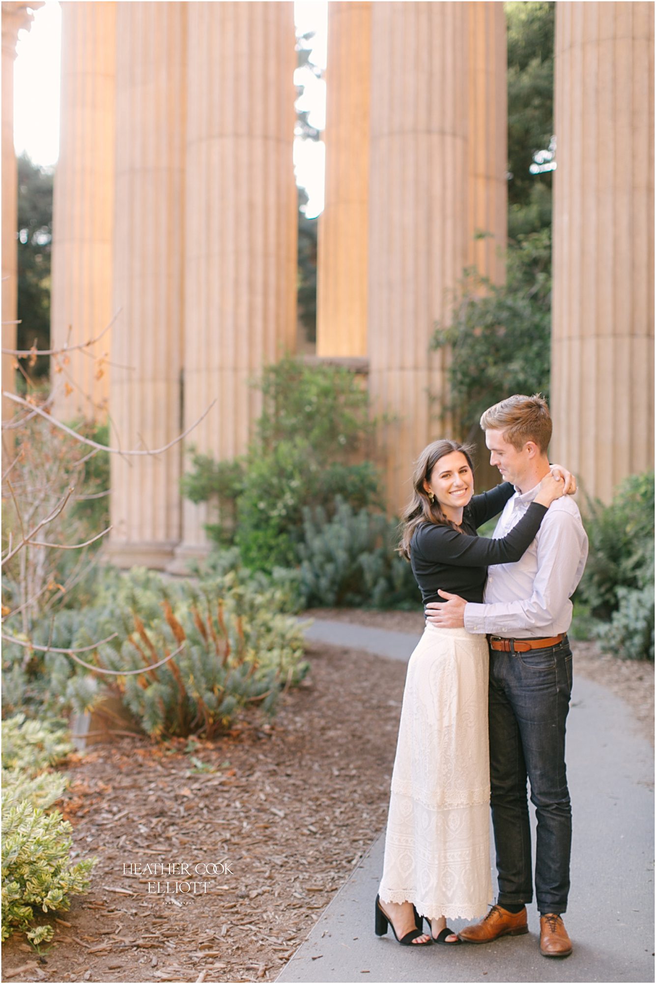 wisconsin destination photographer in san francisco at the palace of fine arts