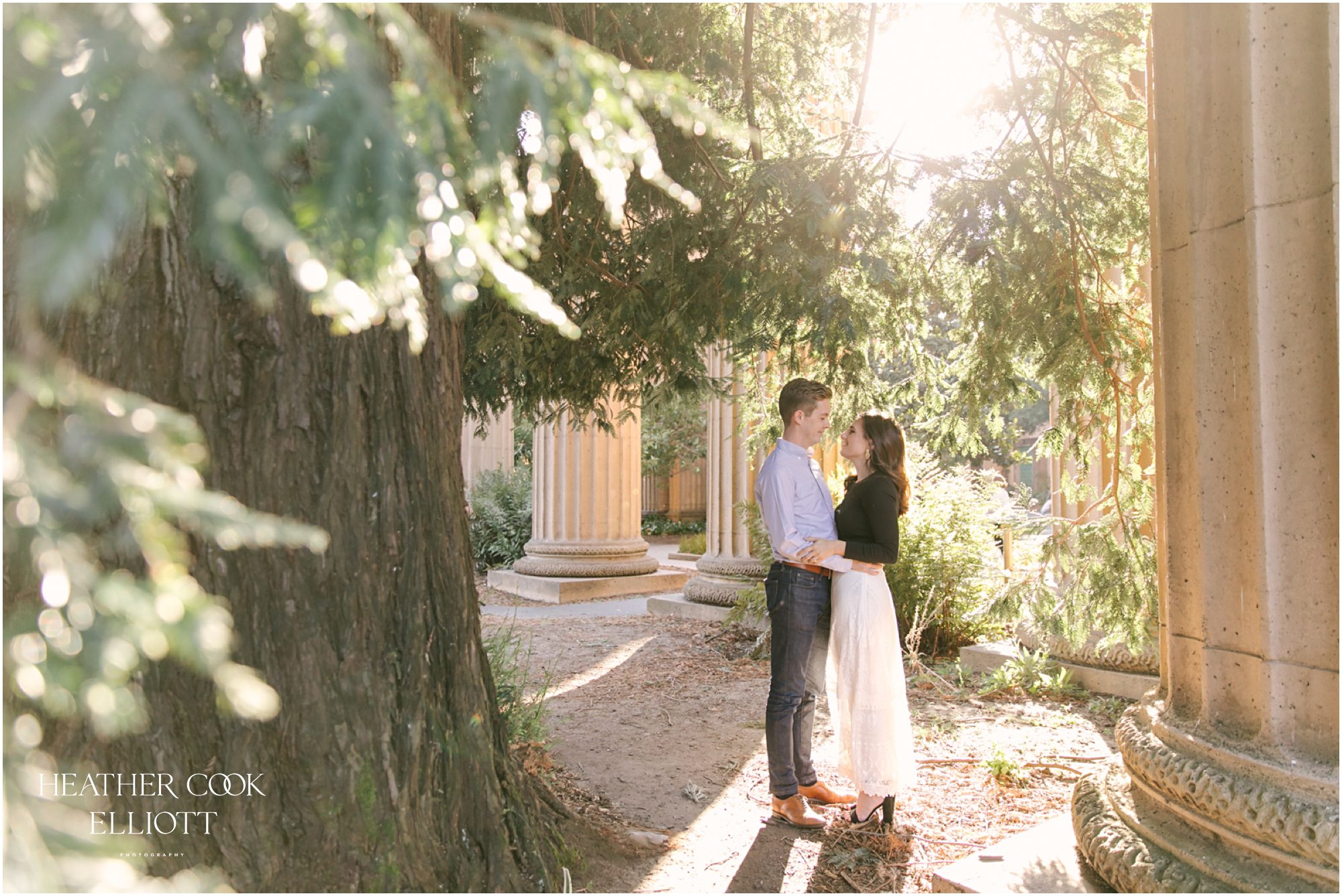 wisconsin destination photographer in san francisco at the palace of fine arts