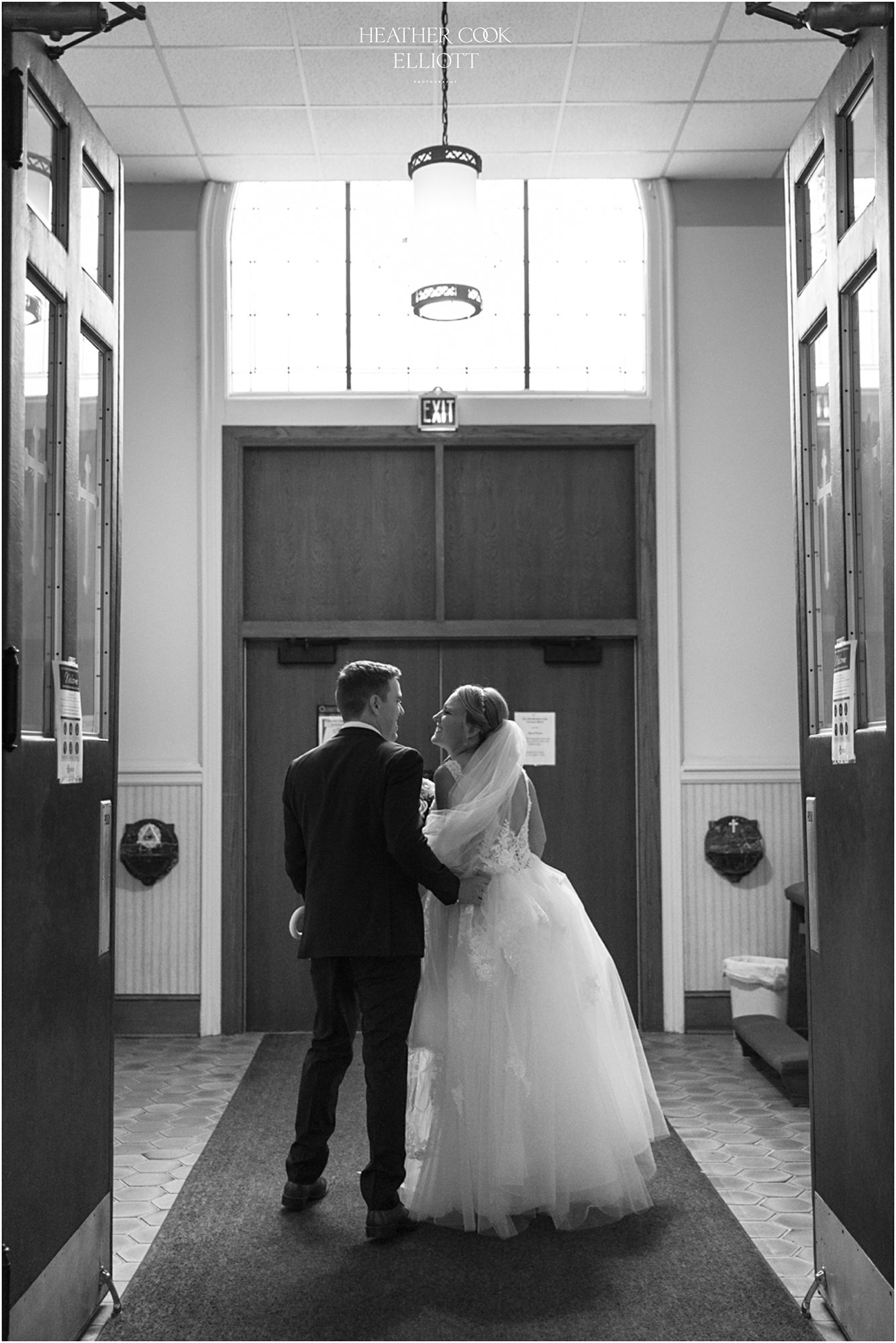 Milwaukee St Hedwig wedding in July 2020