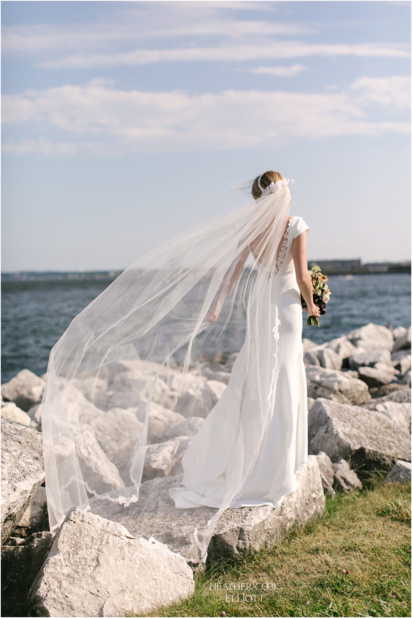 lakeshore state park summer wedding