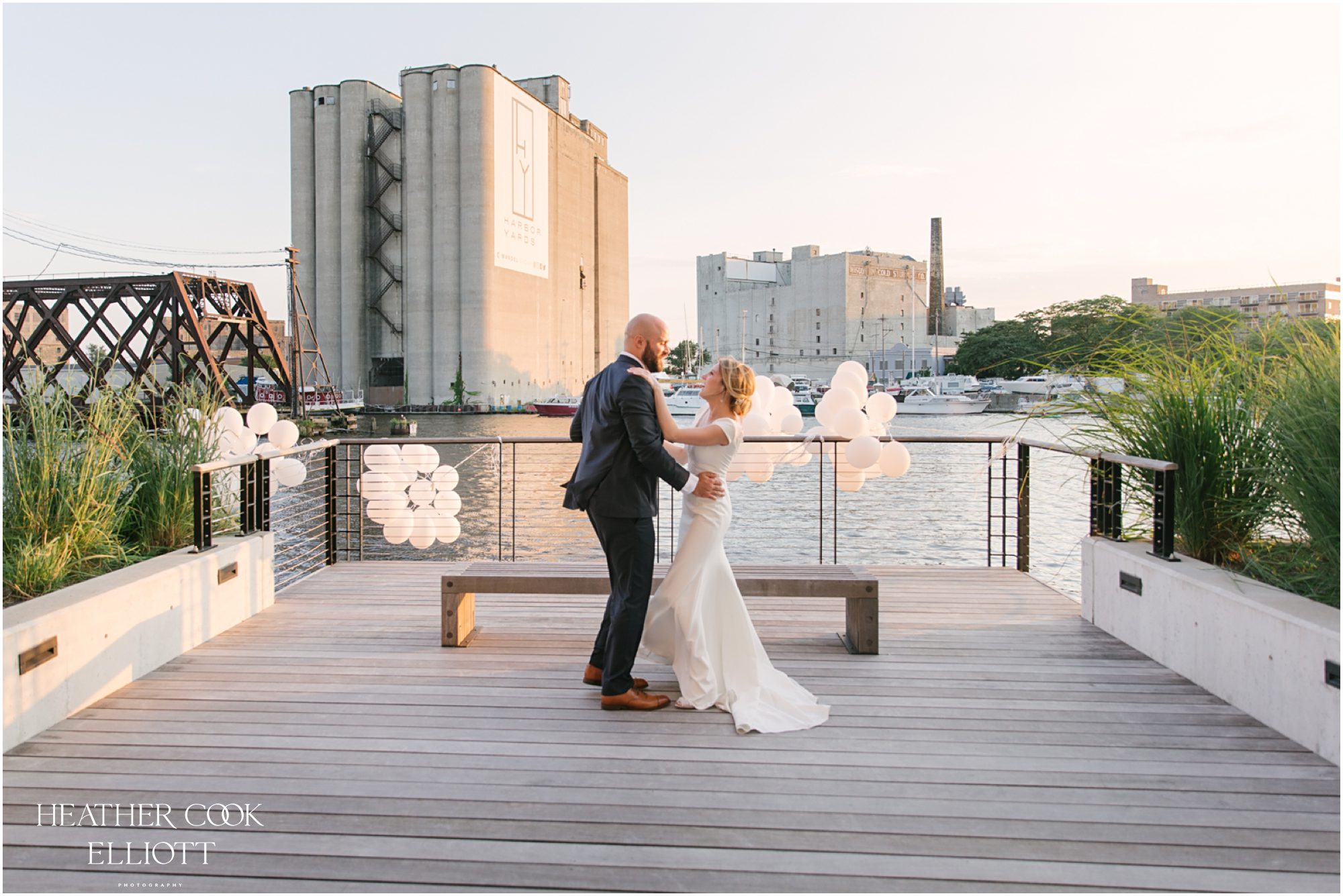 Third Ward Wedding reception and dance on Riverwalk