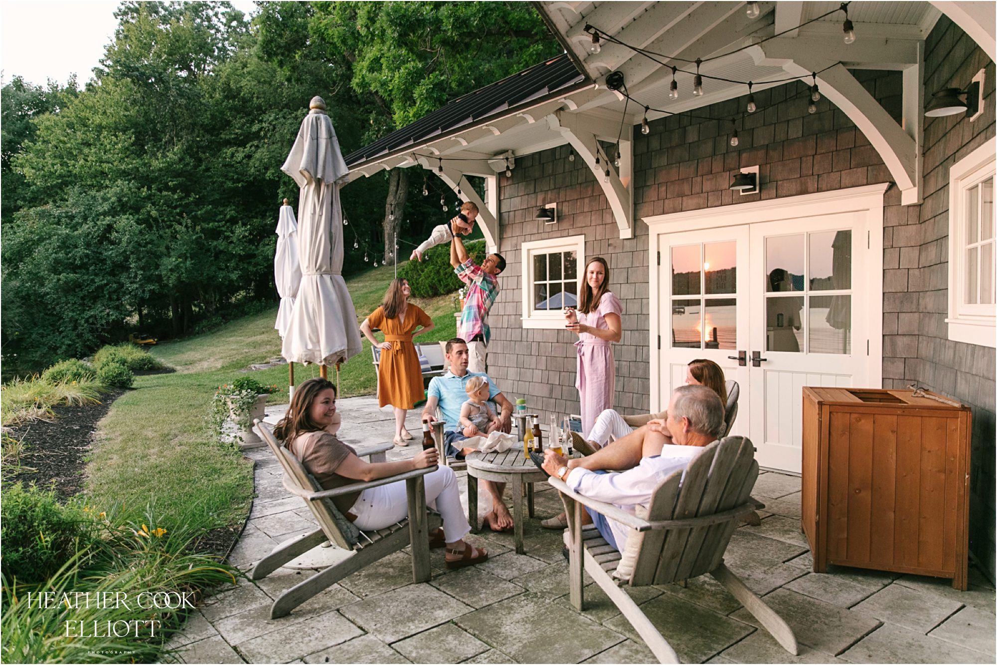 documentary family photography at pine lake