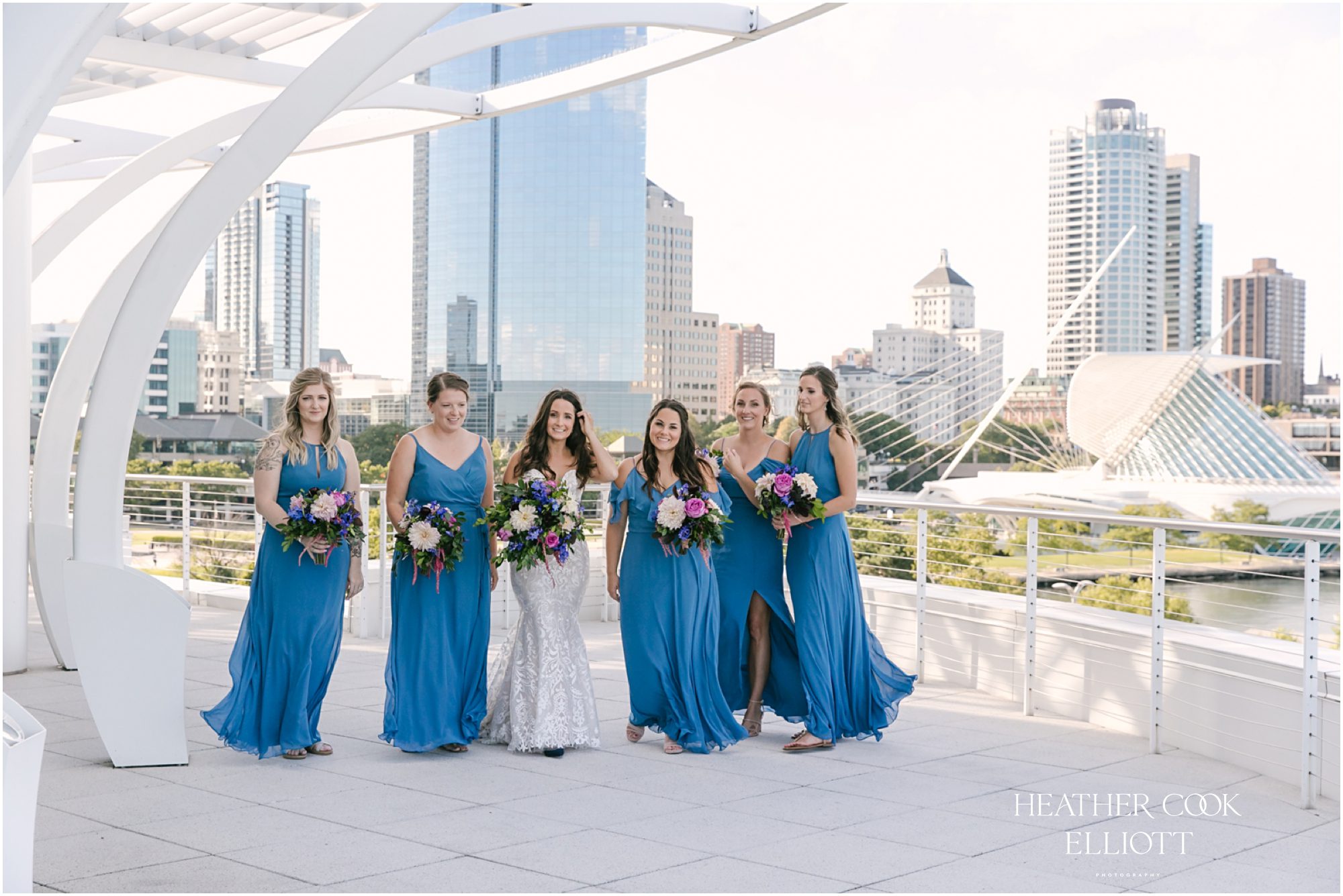 discovery world lakefront wedding pilot house portraits