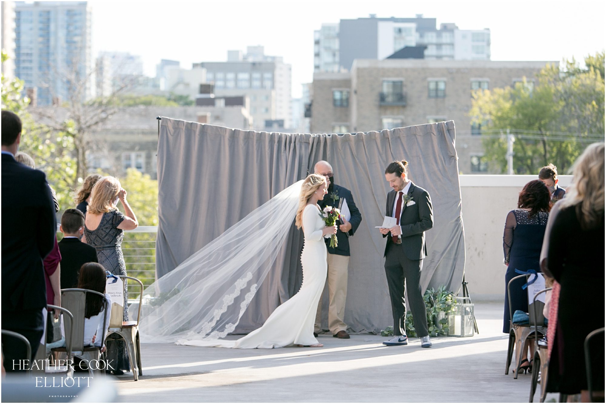 jann serr studio rooftop september wedding