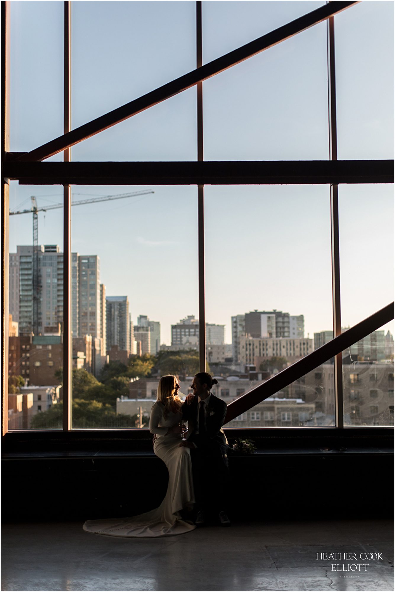 jan serr sunset wedding portraits