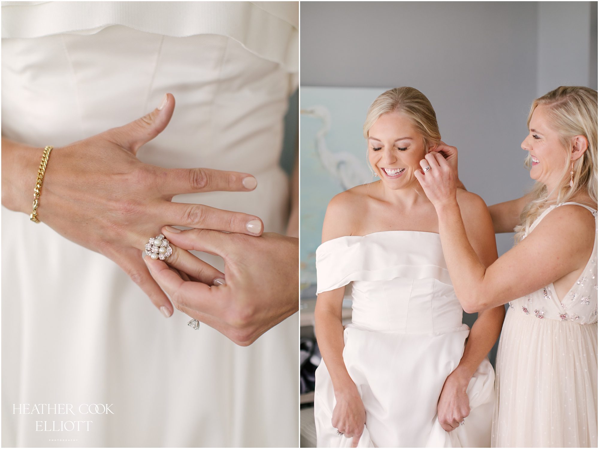 door county wedding details