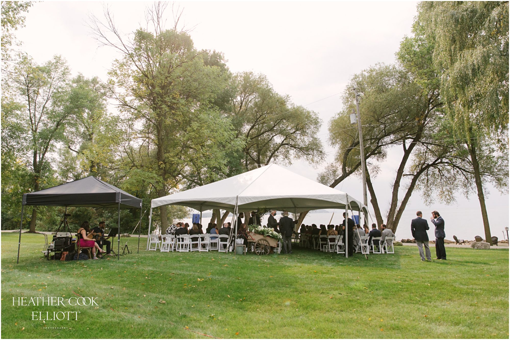 door county wedding details