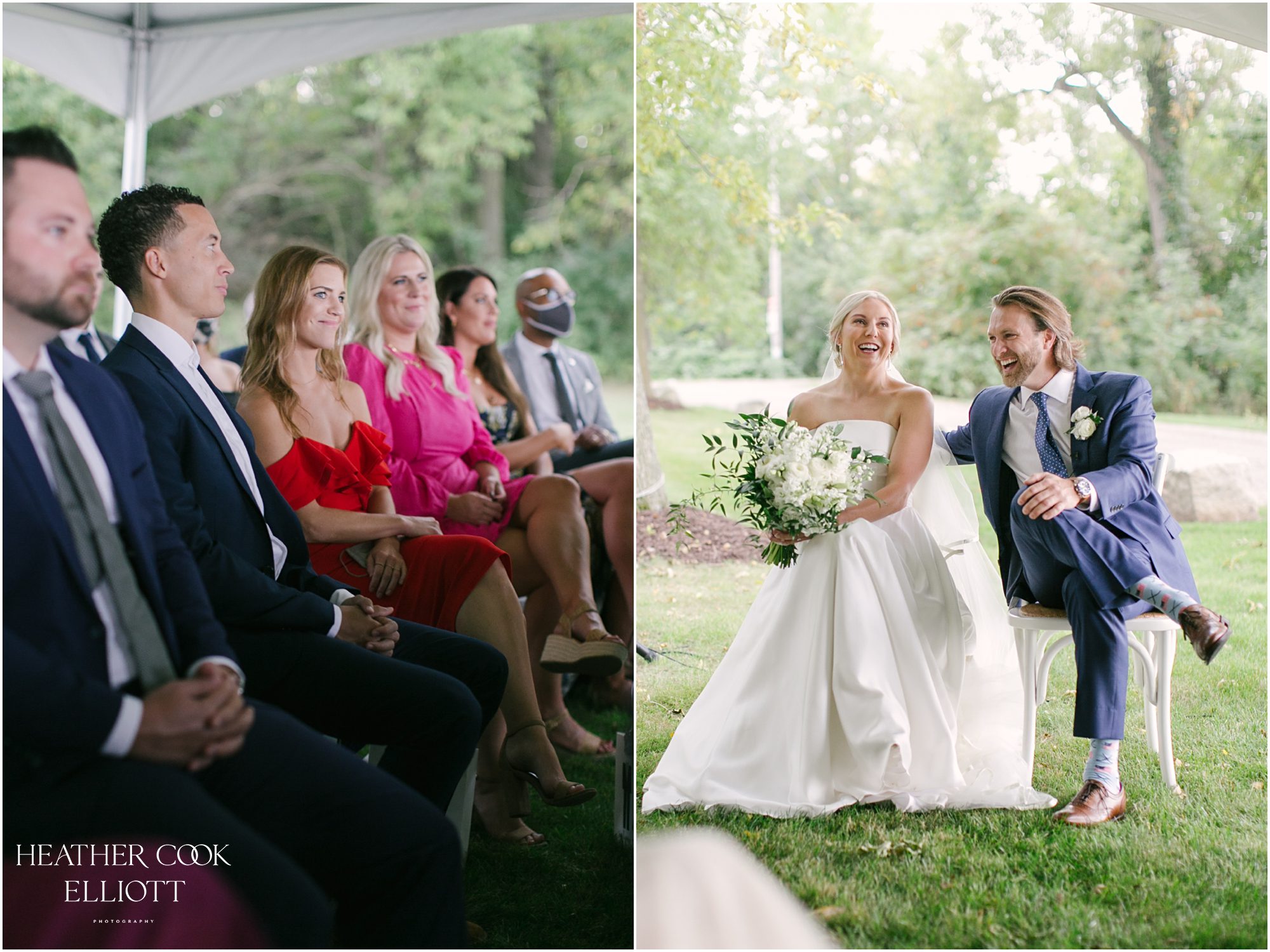 door county wedding details