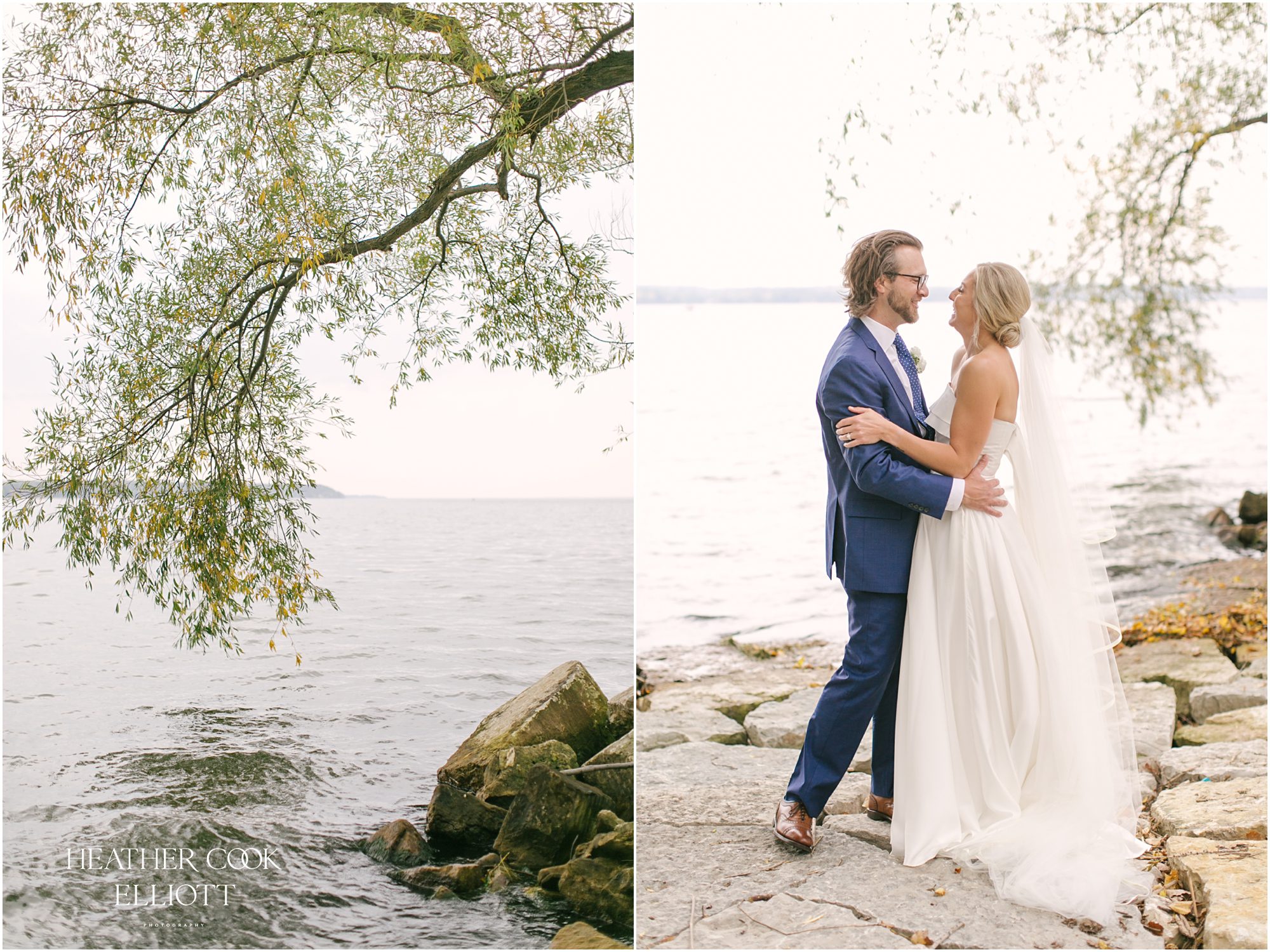 door county wedding details