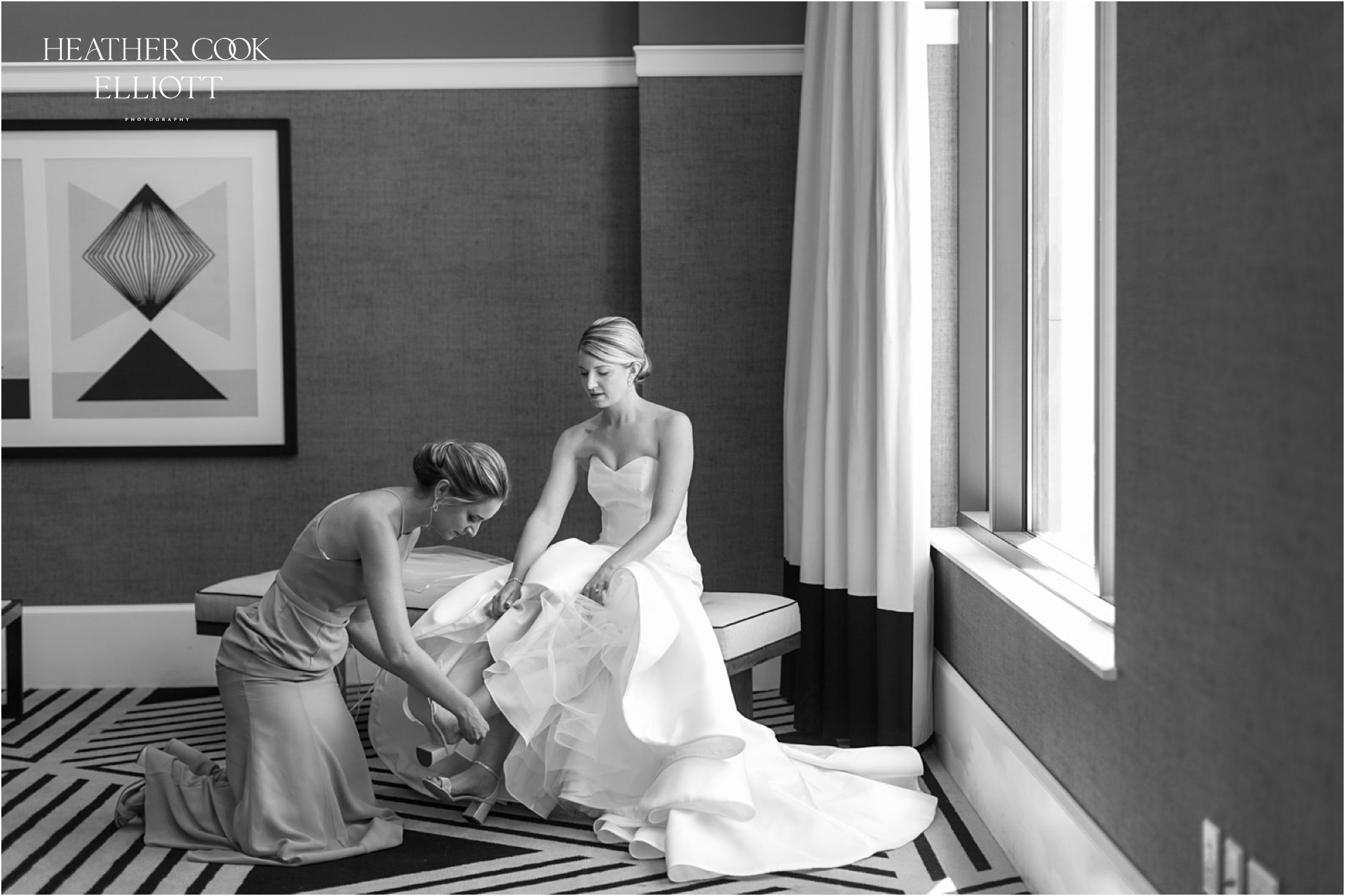 milwaukee kimpton wedding prep