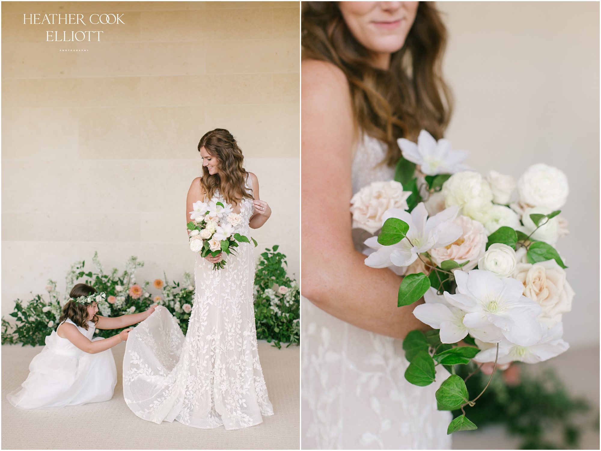 modern romantic overture center wedding