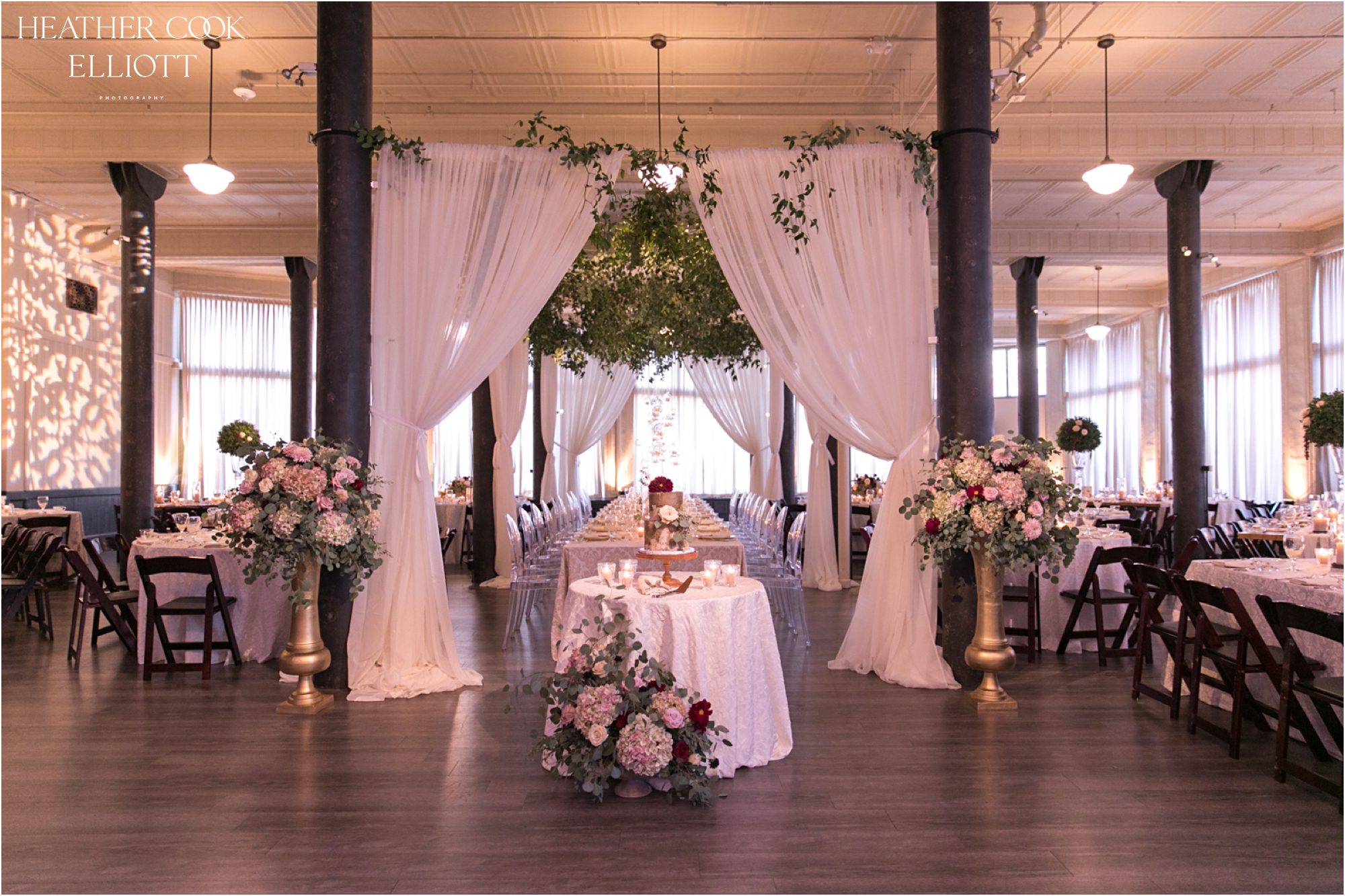 pritzlaff fall wedding reception cocktail hour with events to a t