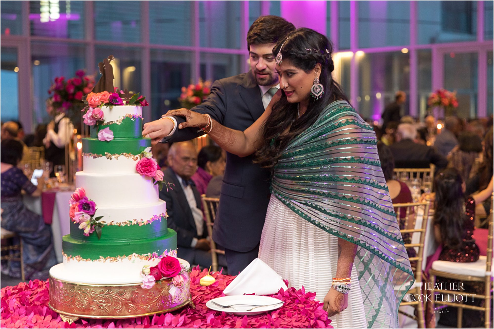 discovery world fusion indian wedding reception