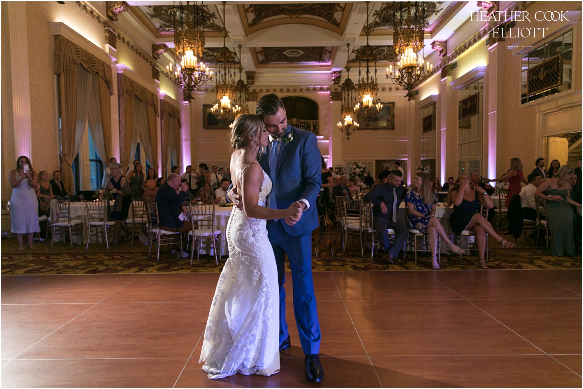 pfister hotel wedding imperial ballroom