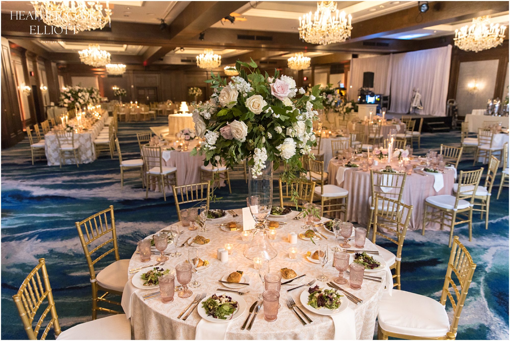 American Club Wedding Reception Details