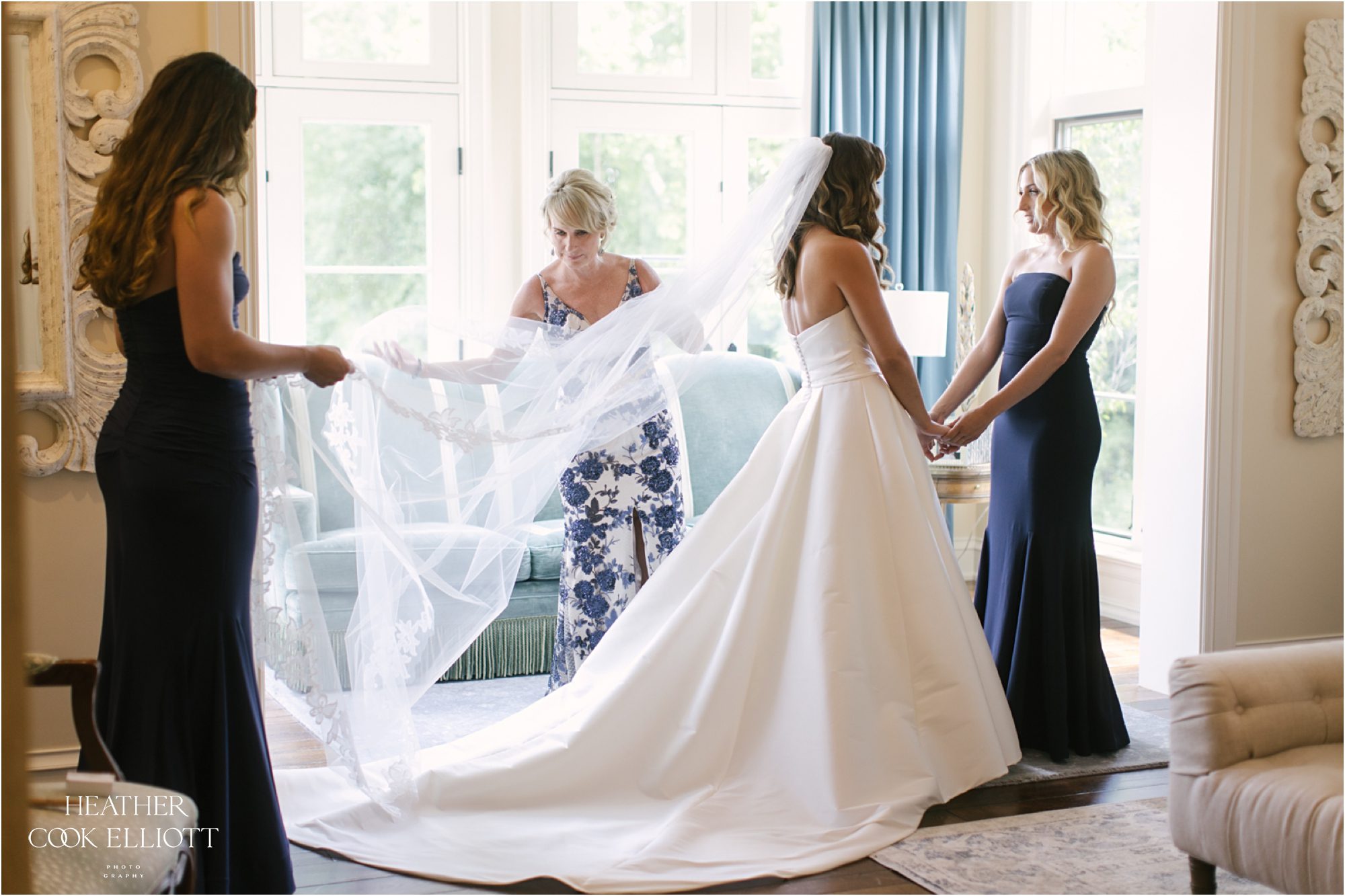 mequon at home wedding  bridal details