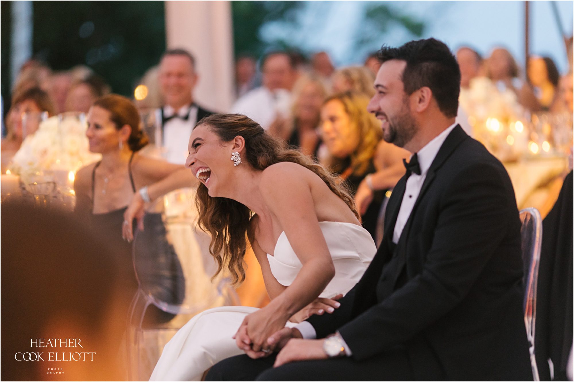 mequon tented wedding details