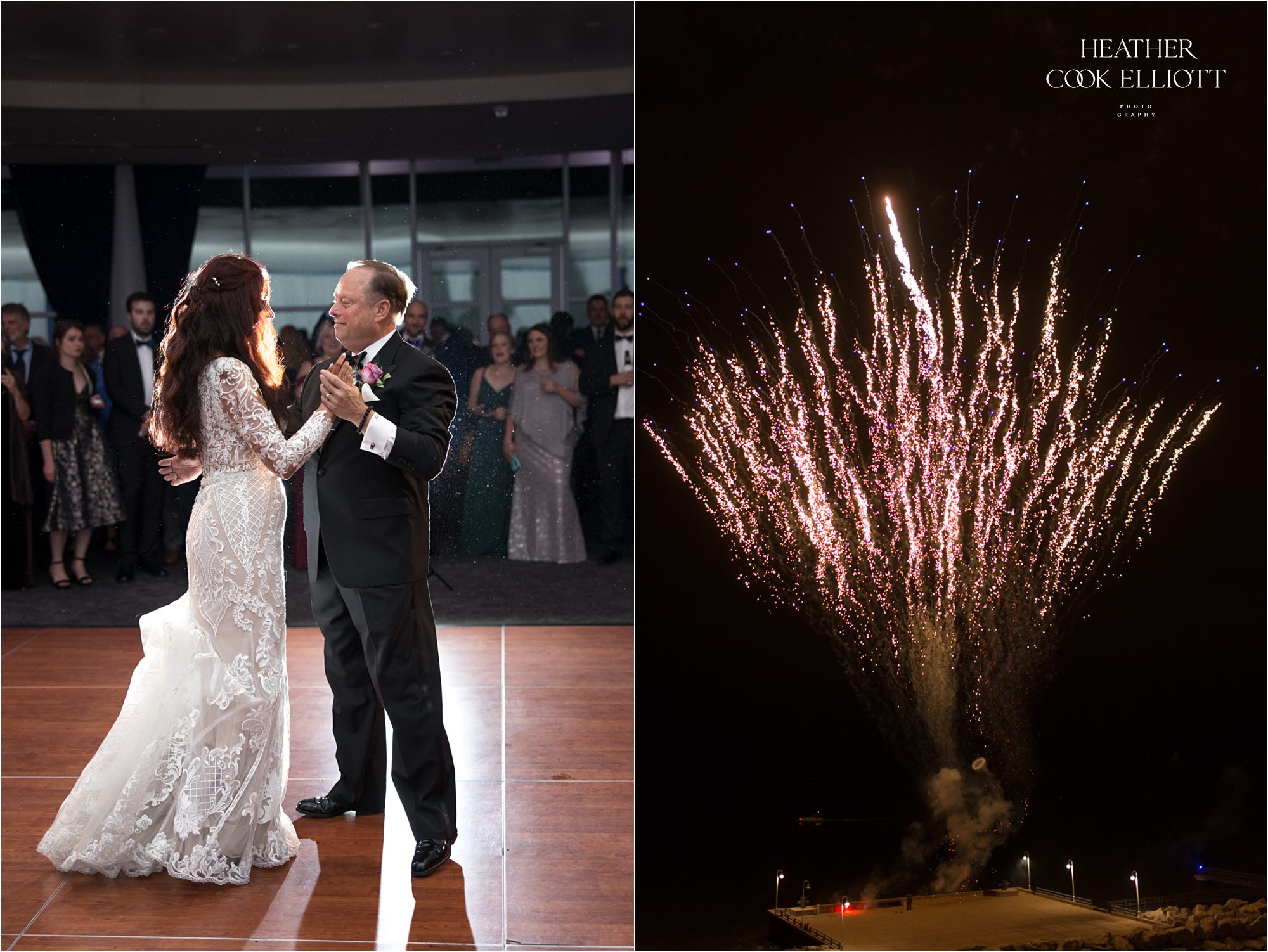 discovery world wedding fireworks