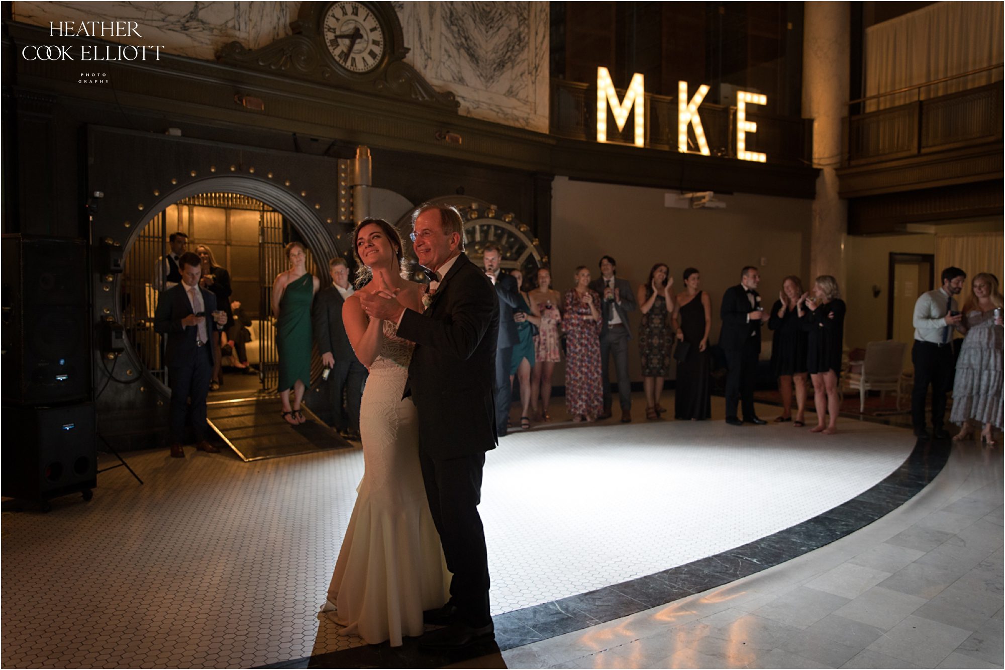 milw county historical society wedding reception dancing