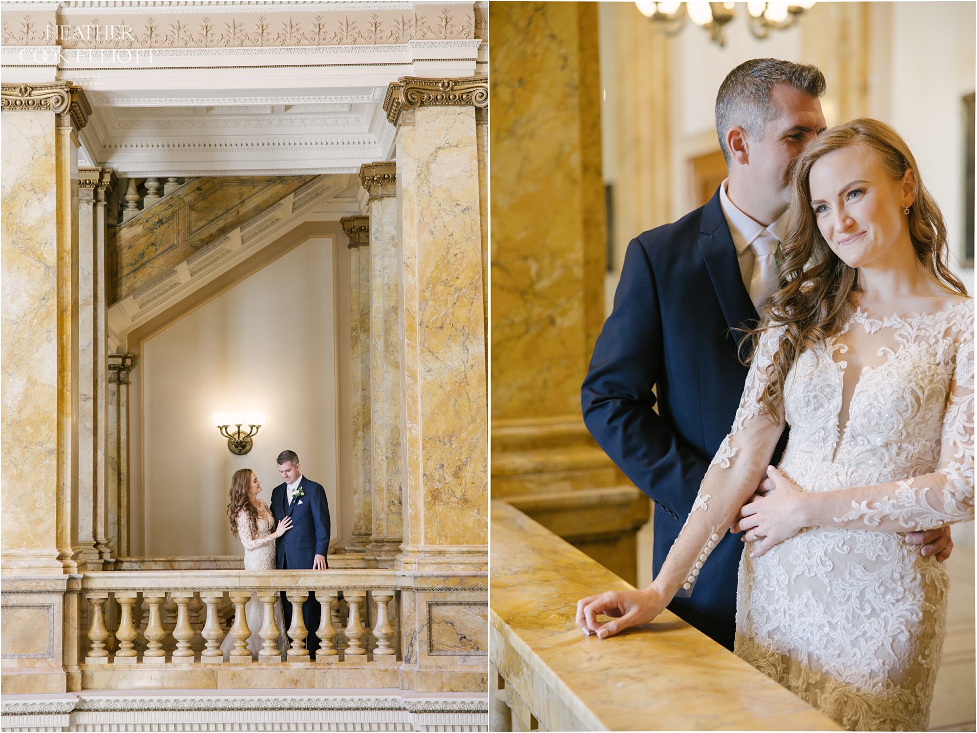 st james 1868 wedding with bridal portraits at milwaukee public library
