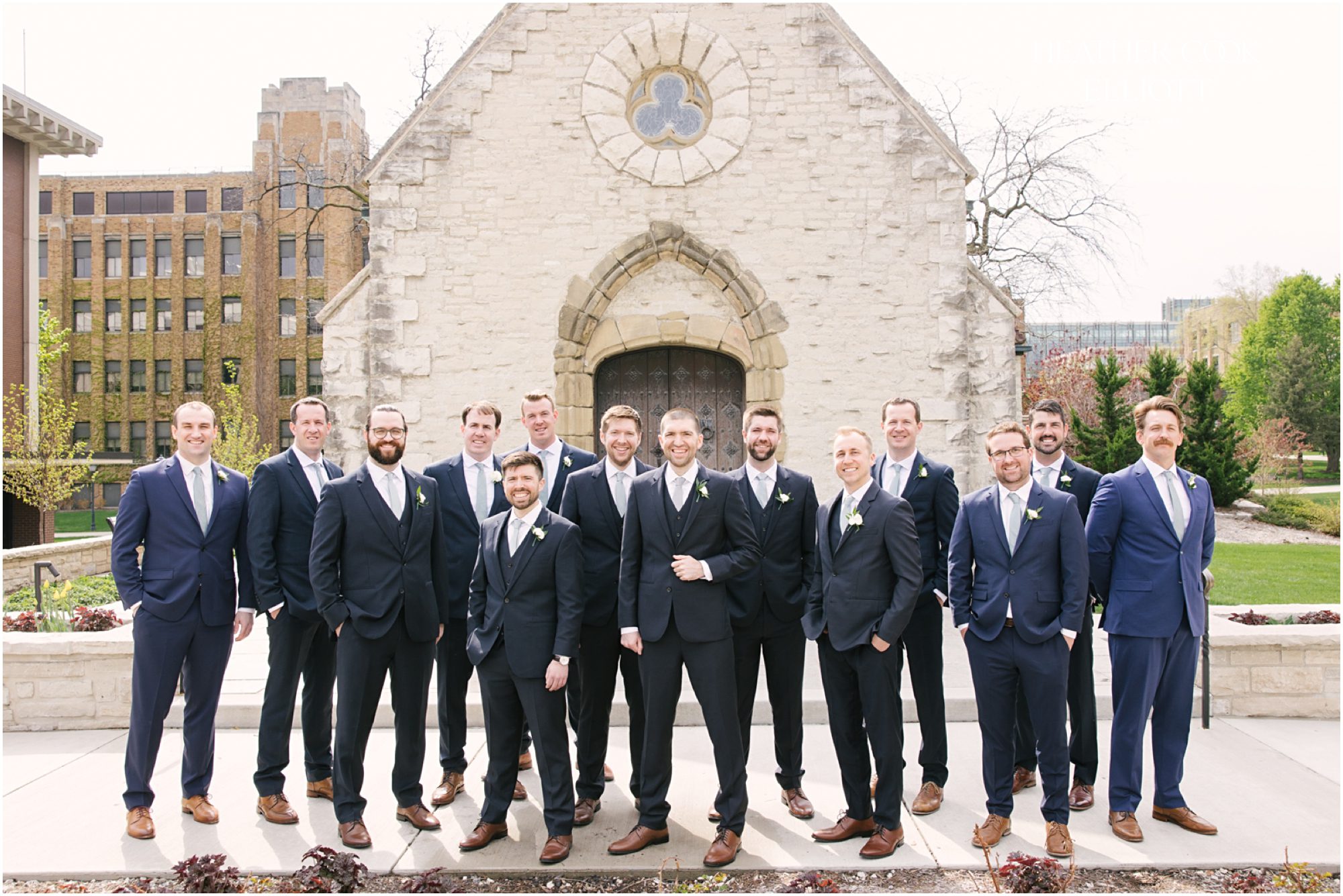 gesu marquette wedding with jane kelly florals