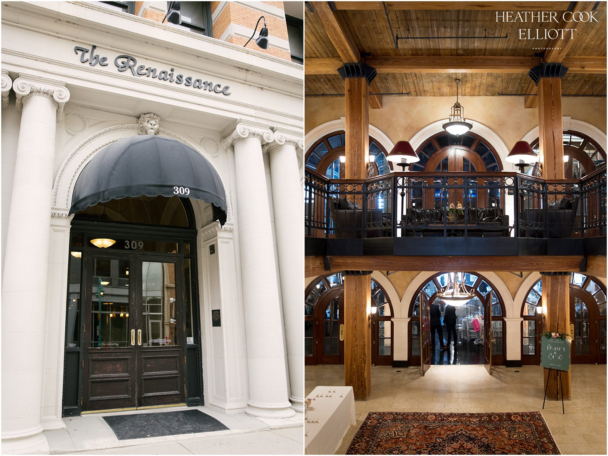 black swan milwaukee wedding reception with Jane Kelly Florals