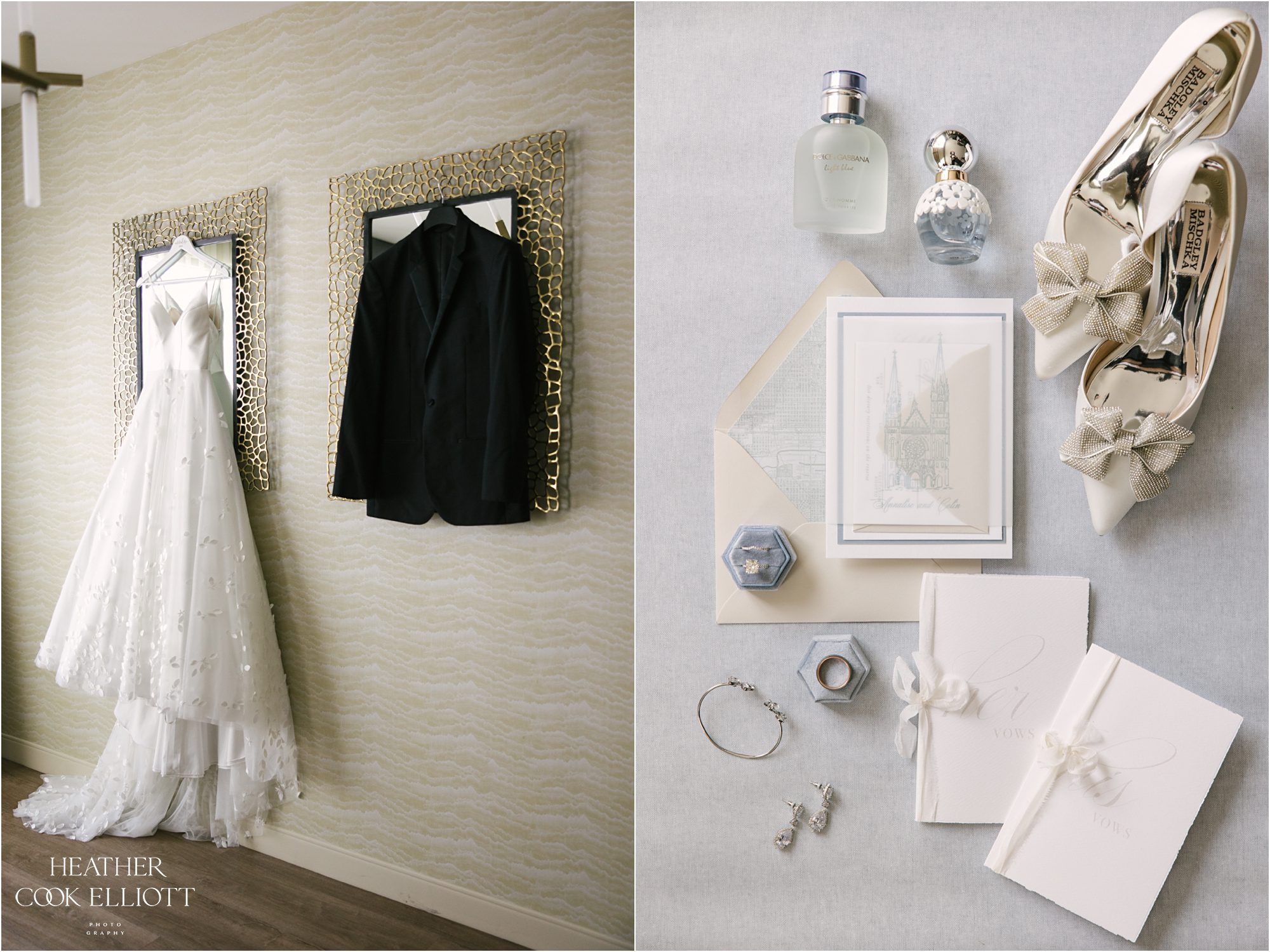 milwaukee art museum wedding letterpress details