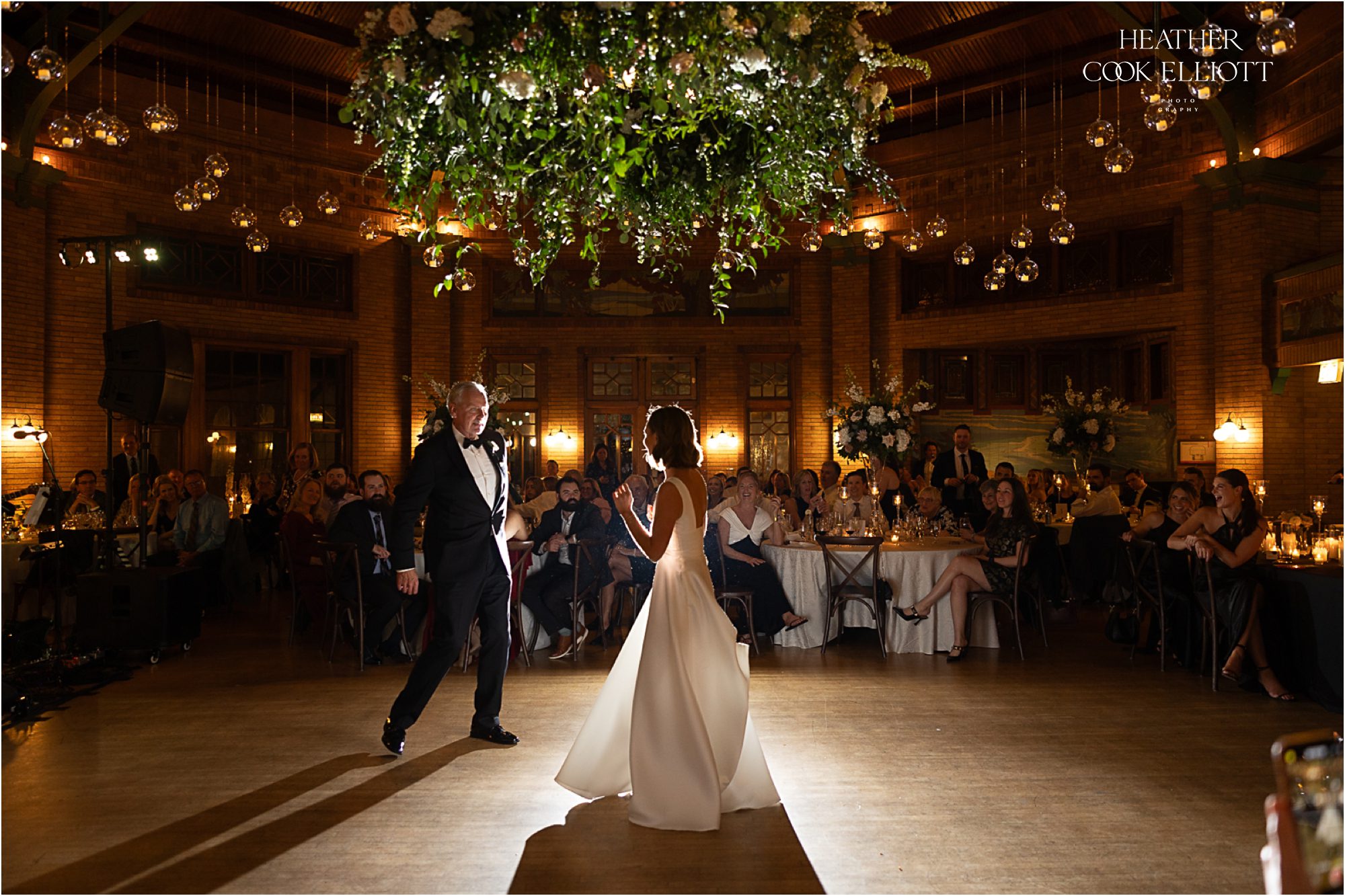 cafe brauer wedding reception