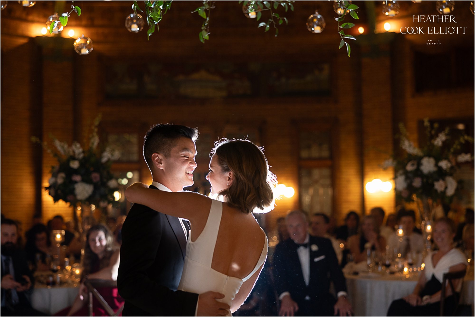 cafe brauer wedding reception