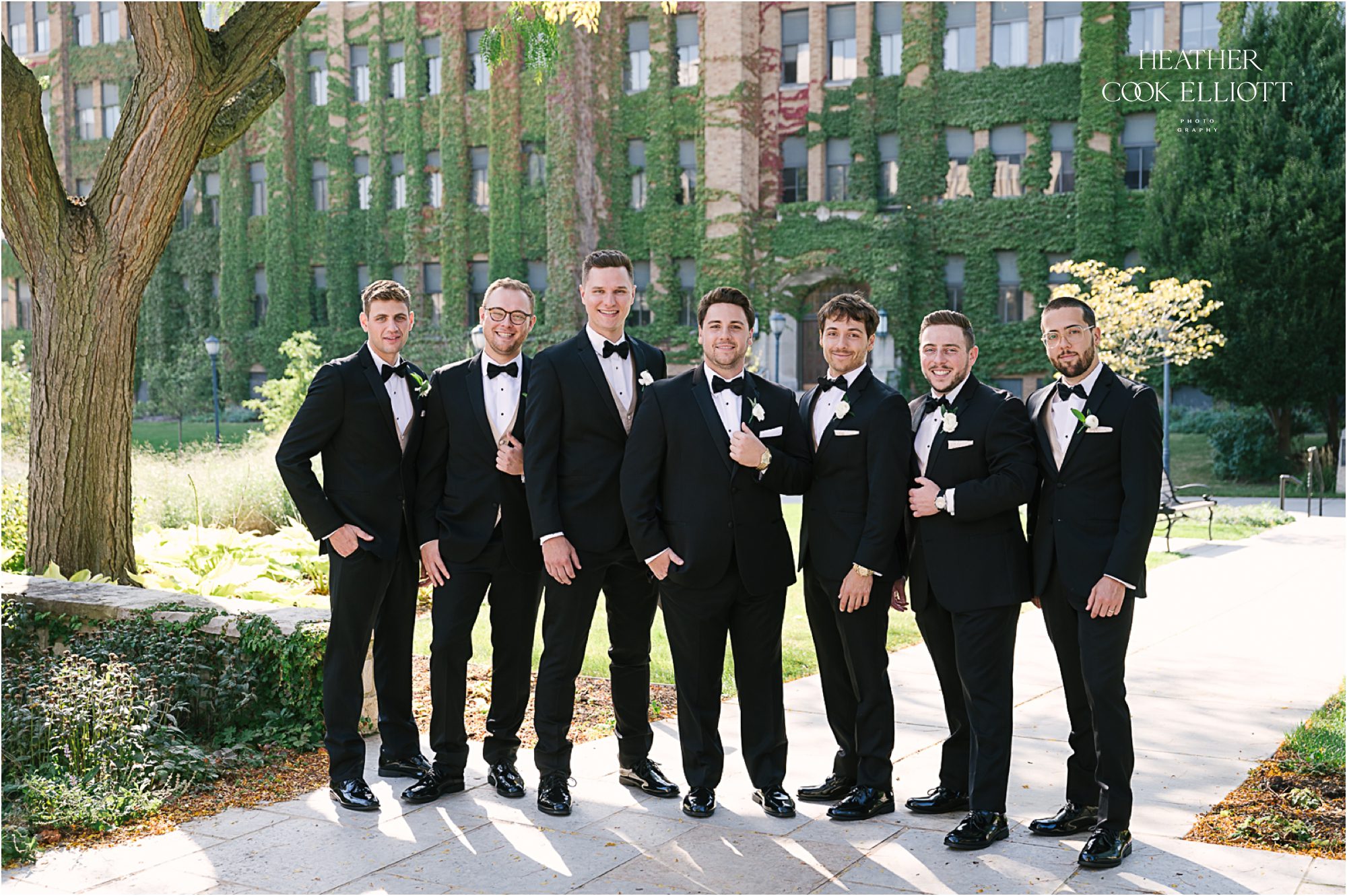 marquette wedding groom portrait